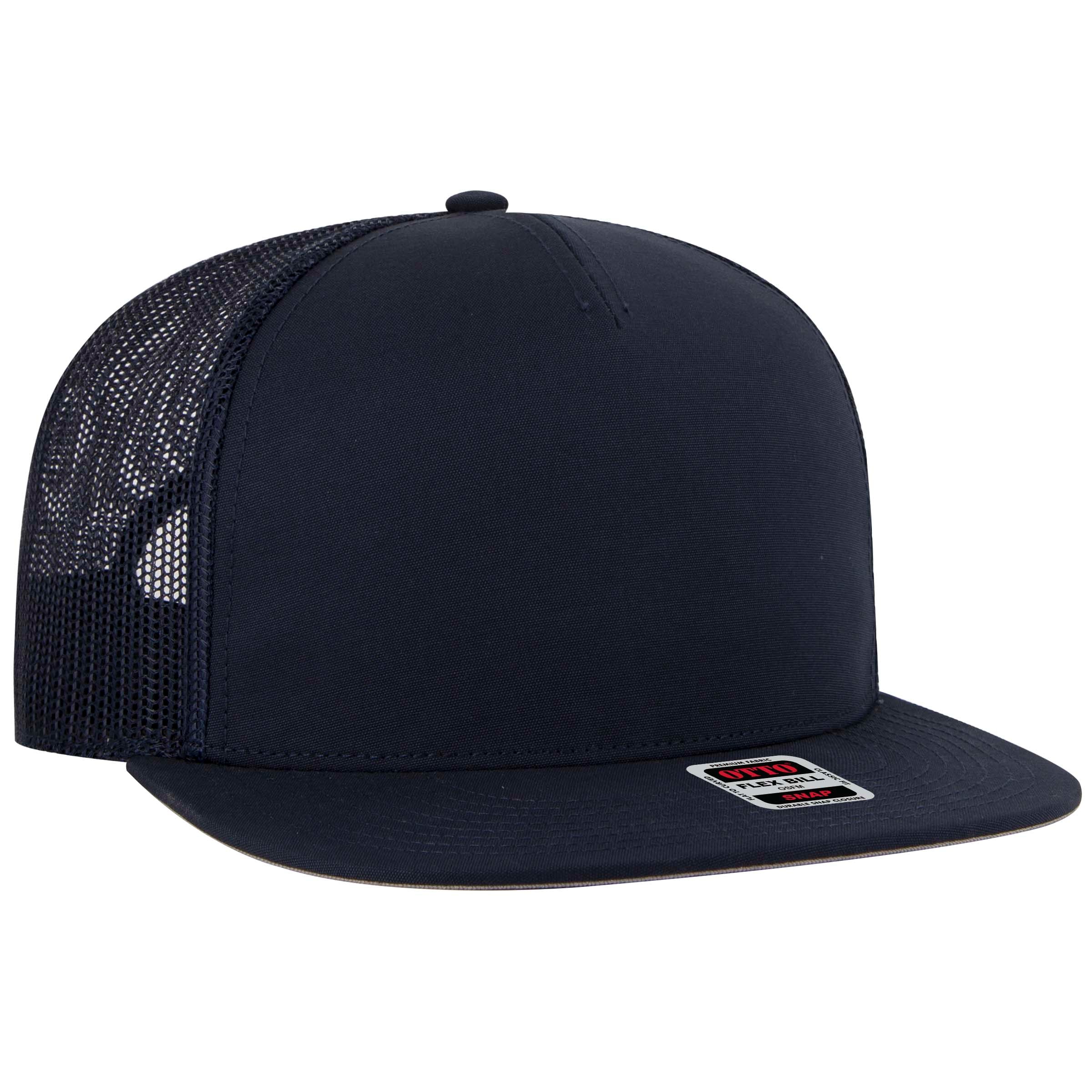 154-1174 OTTO CAP "OTTO SNAP" 5 Panel Pro Style Mesh Back Trucker Snapback Hat