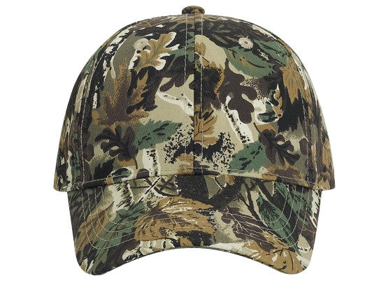 108-757 OTTO CAP Camouflage Youth 6 Panel Low Profile Baseball Cap
