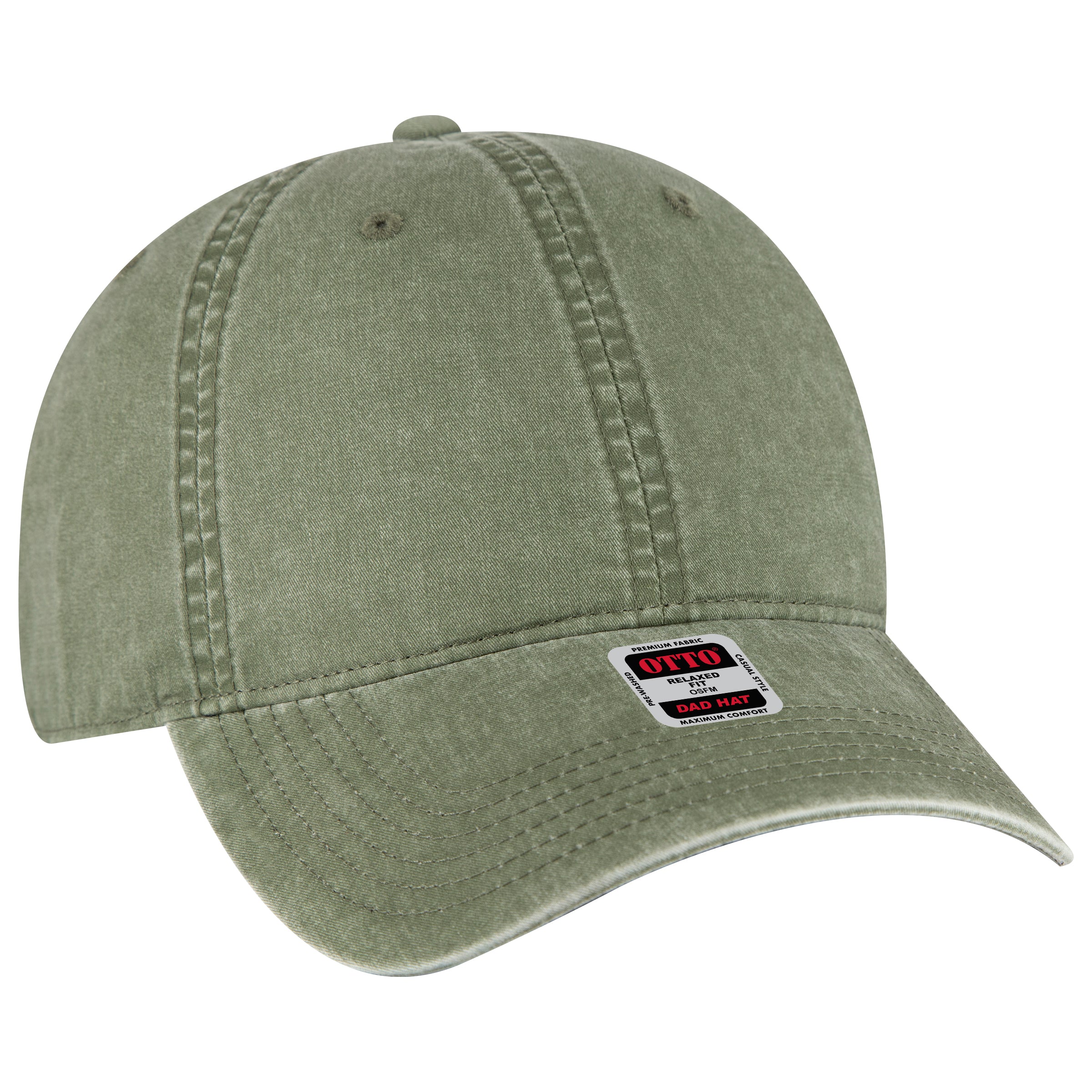 18-201 OTTO CAP 6 Panel Low Profile Style Dad Hat