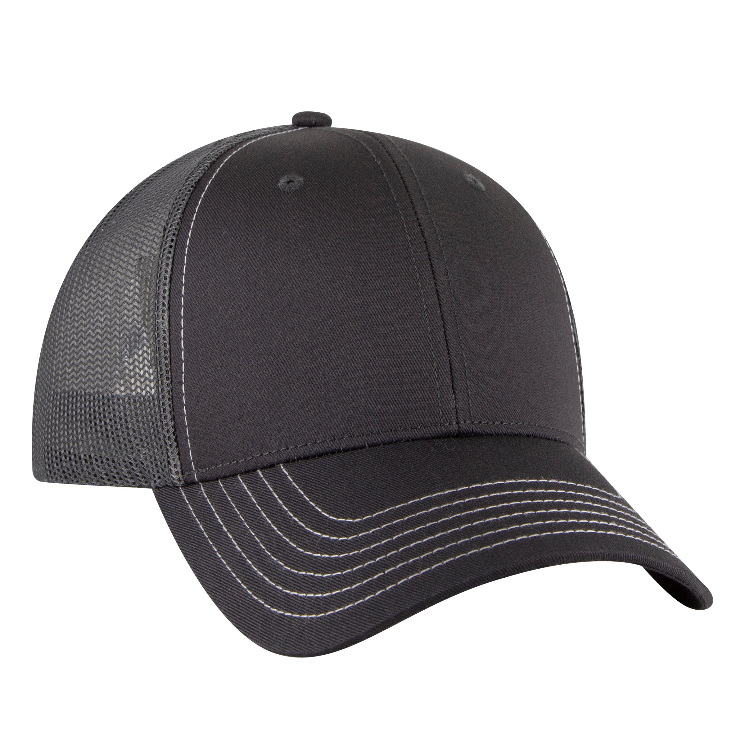 83-1239 OTTO CAP 6 Panel Low Profile Mesh Back Trucker Hat