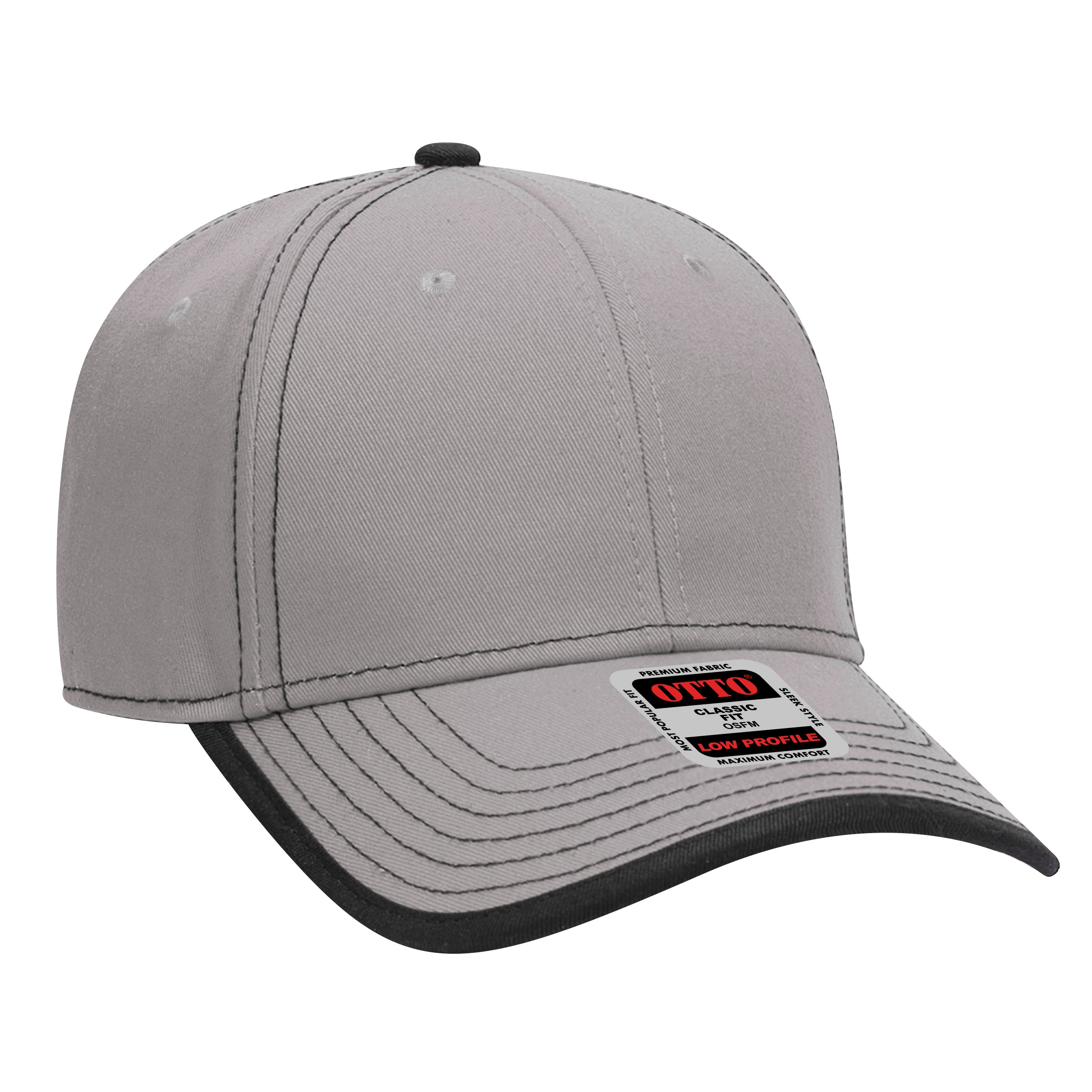 147-1071 OTTO CAP 6 Panel Low Profile Baseball Cap