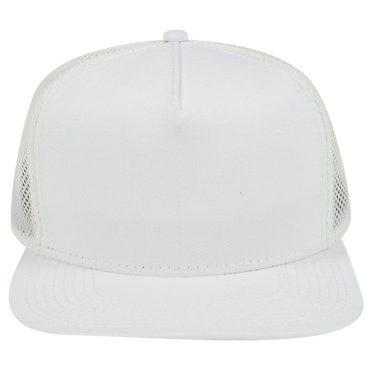 164-1209 OTTO CAP "OTTO SNAP" 5 Panel Mid Profile Mesh Back Trucker Snapback Hat