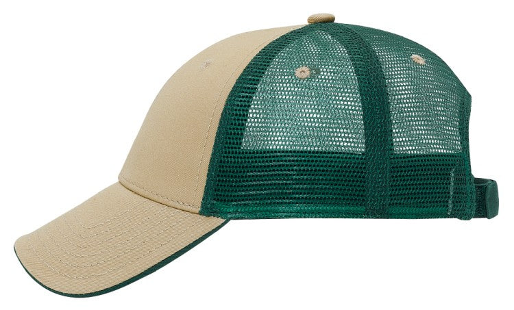 122-945 OTTO CAP 6 Panel Low Profile Mesh Back Trucker Hat
