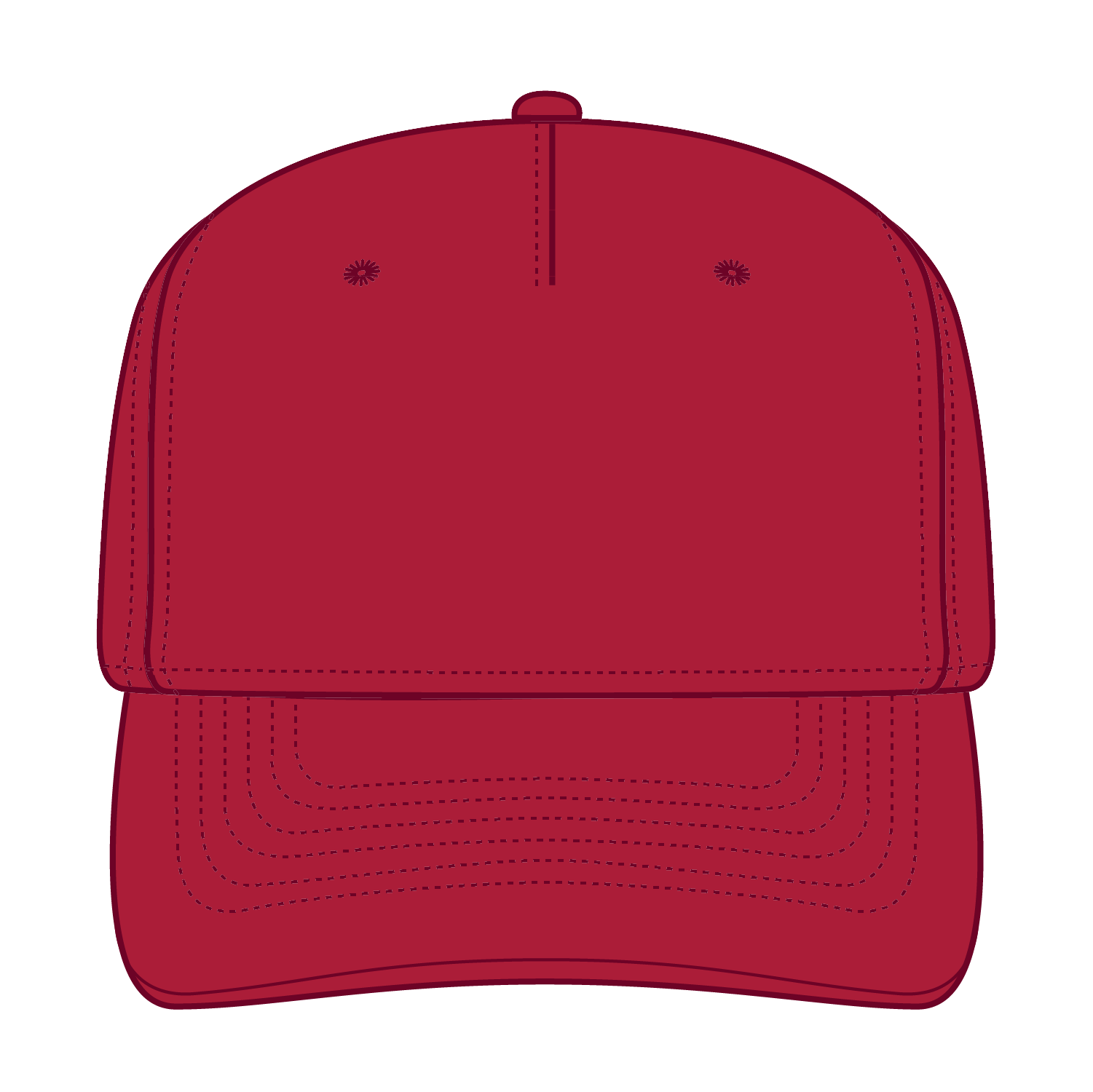 31-1060 OTTO CAP 5 Panel Mid Profile Baseball Cap