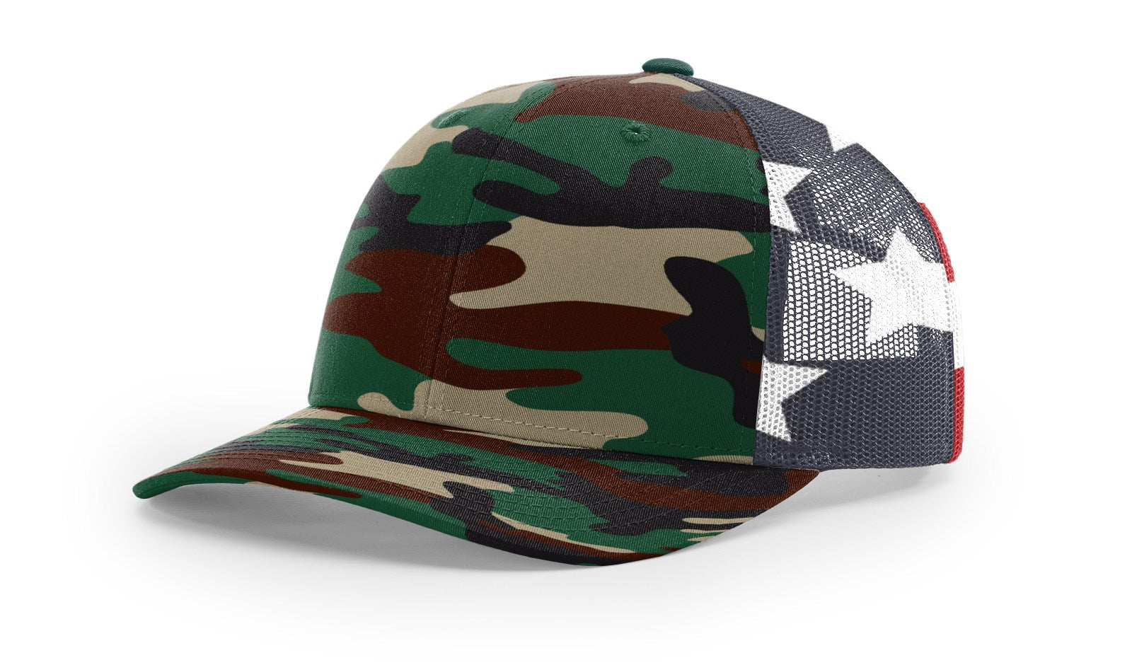 Richardson 112PM Printed Mesh Trucker