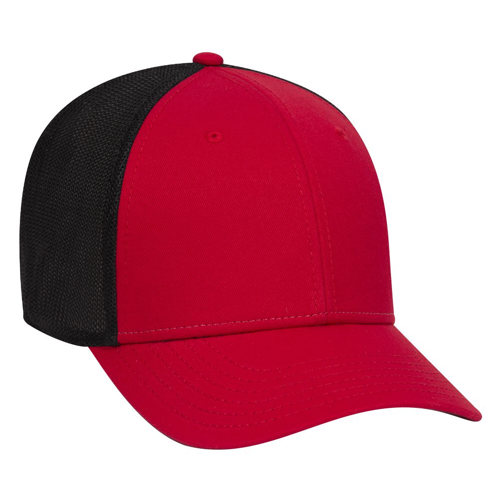 83-1299 OTTO CAP "OTTO COMFY FIT" 6 Panel Low Profile Mesh Back Baseball Cap