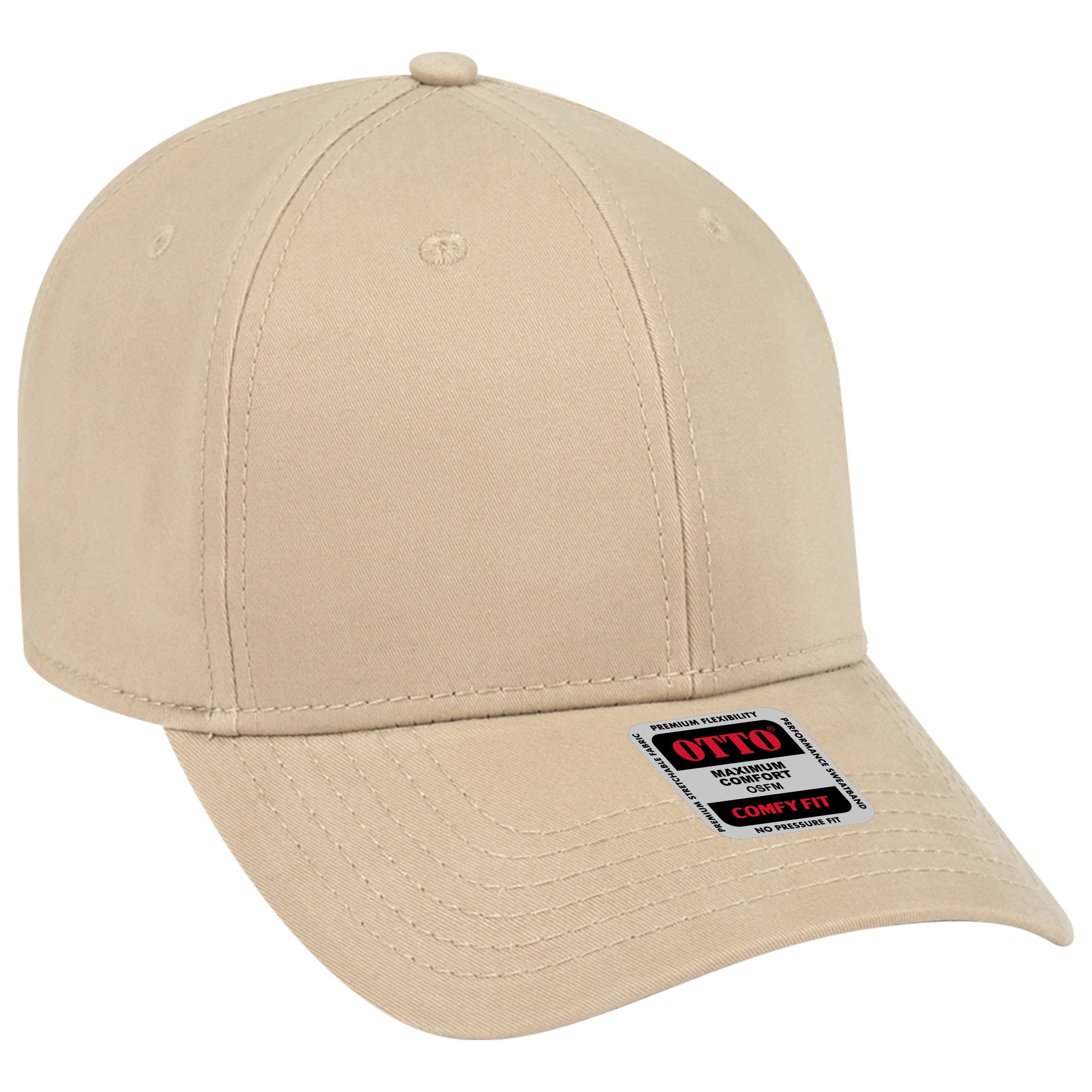 19-1227 OTTO CAP "OTTO COMFY FIT" 6 Panel Low Profile Baseball Cap