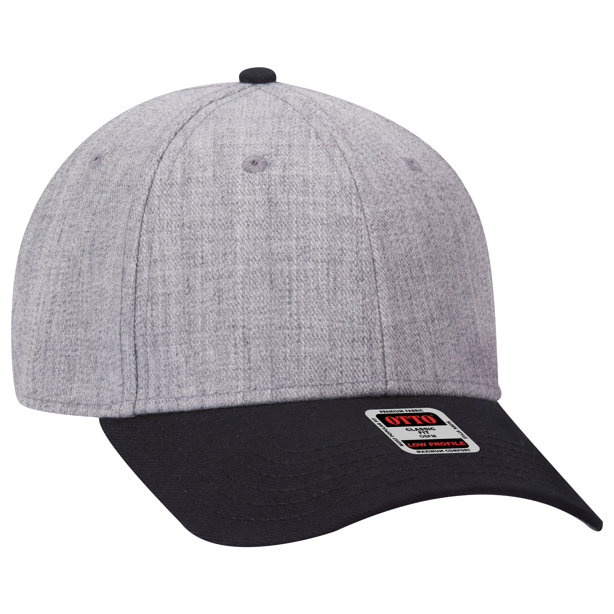 19-208 OTTO CAP 6 Panel Low Profile Baseball Cap