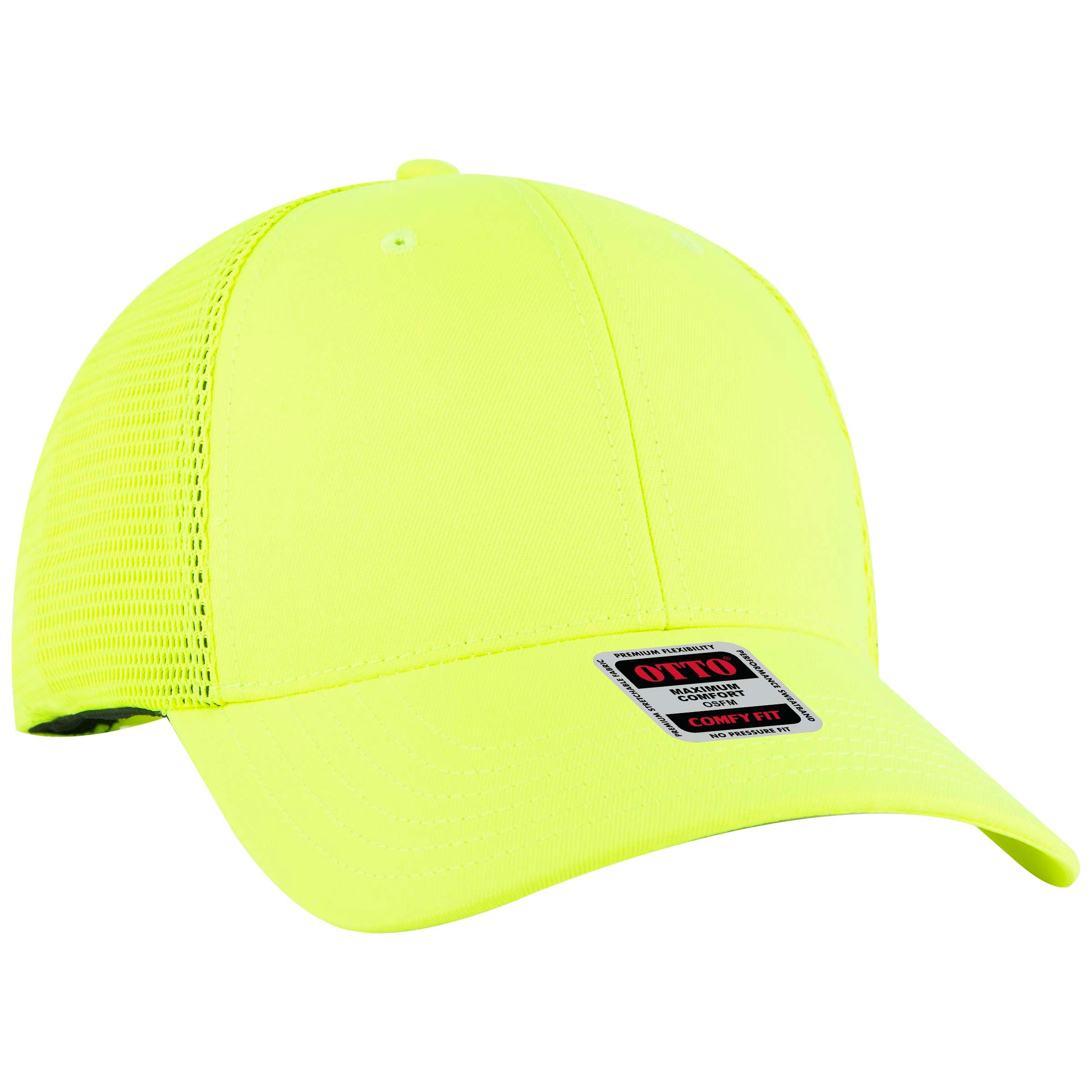 83-2 OTTO CAP "OTTO COMFY FIT" 6 Panel Low Profile Mesh Back Trucker Hat