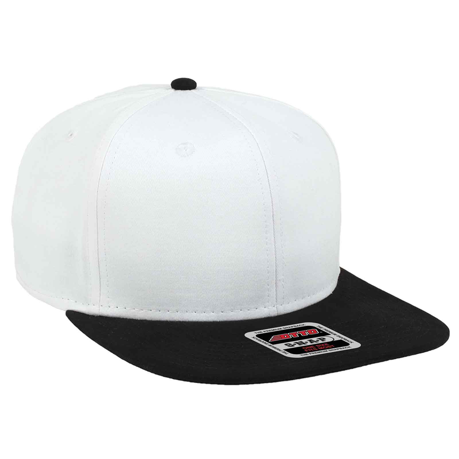 148-1224 OTTO CAP "OTTO SNAP" 6 Panel Mid Profile Snapback Hat