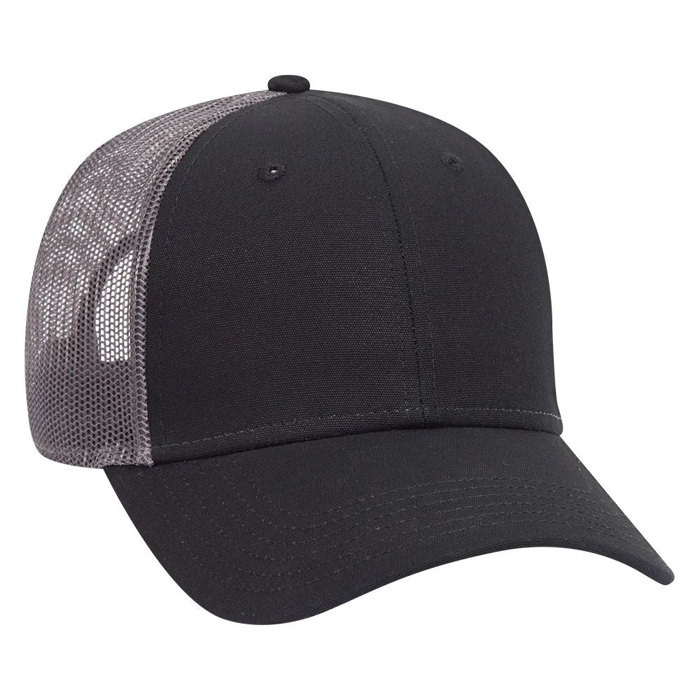83-1273 OTTO CAP 6 Panel Low Profile Mesh Back Trucker Hat