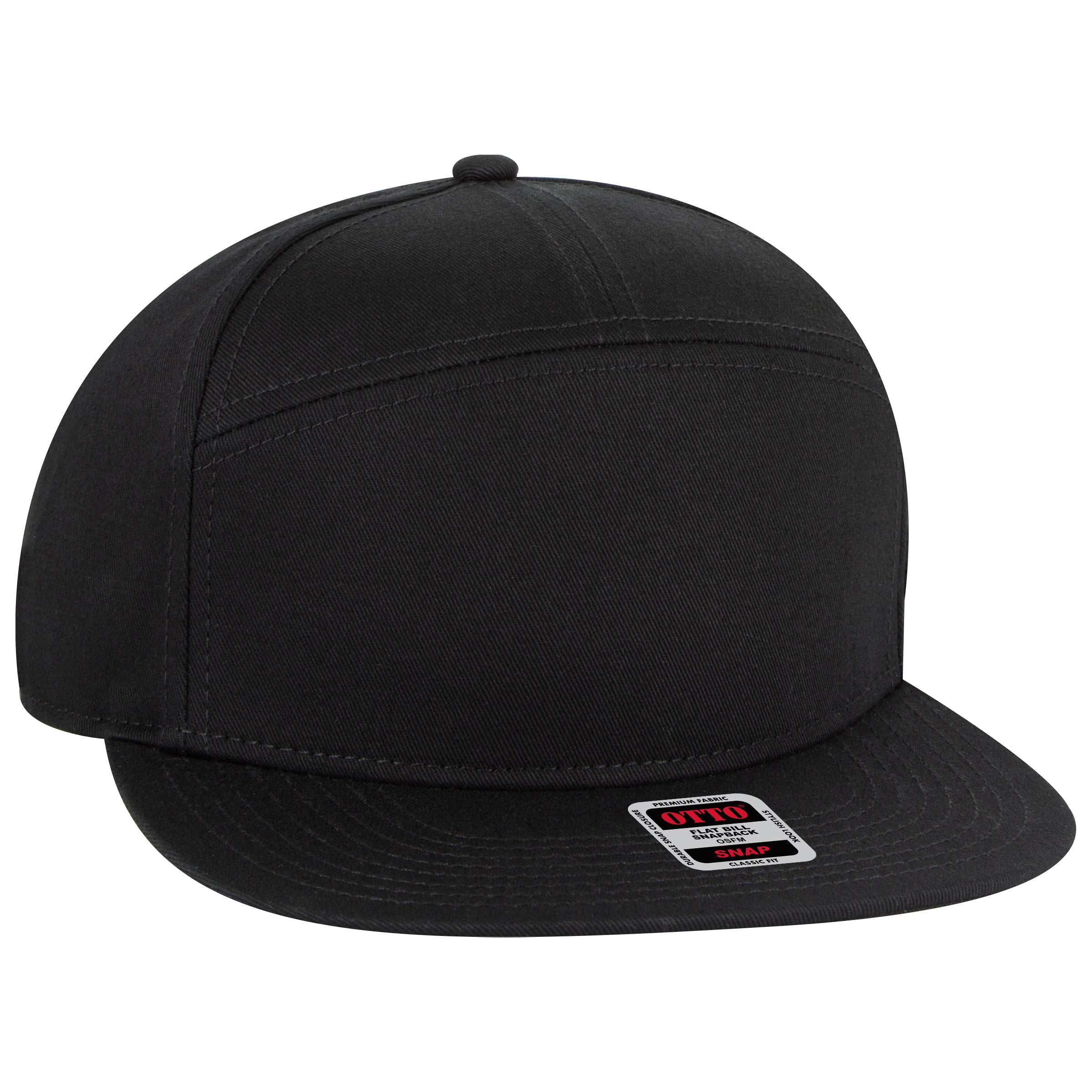 177-1331 OTTO CAP "OTTO SNAP" 7 Panel Mid Profile Snapback Hat
