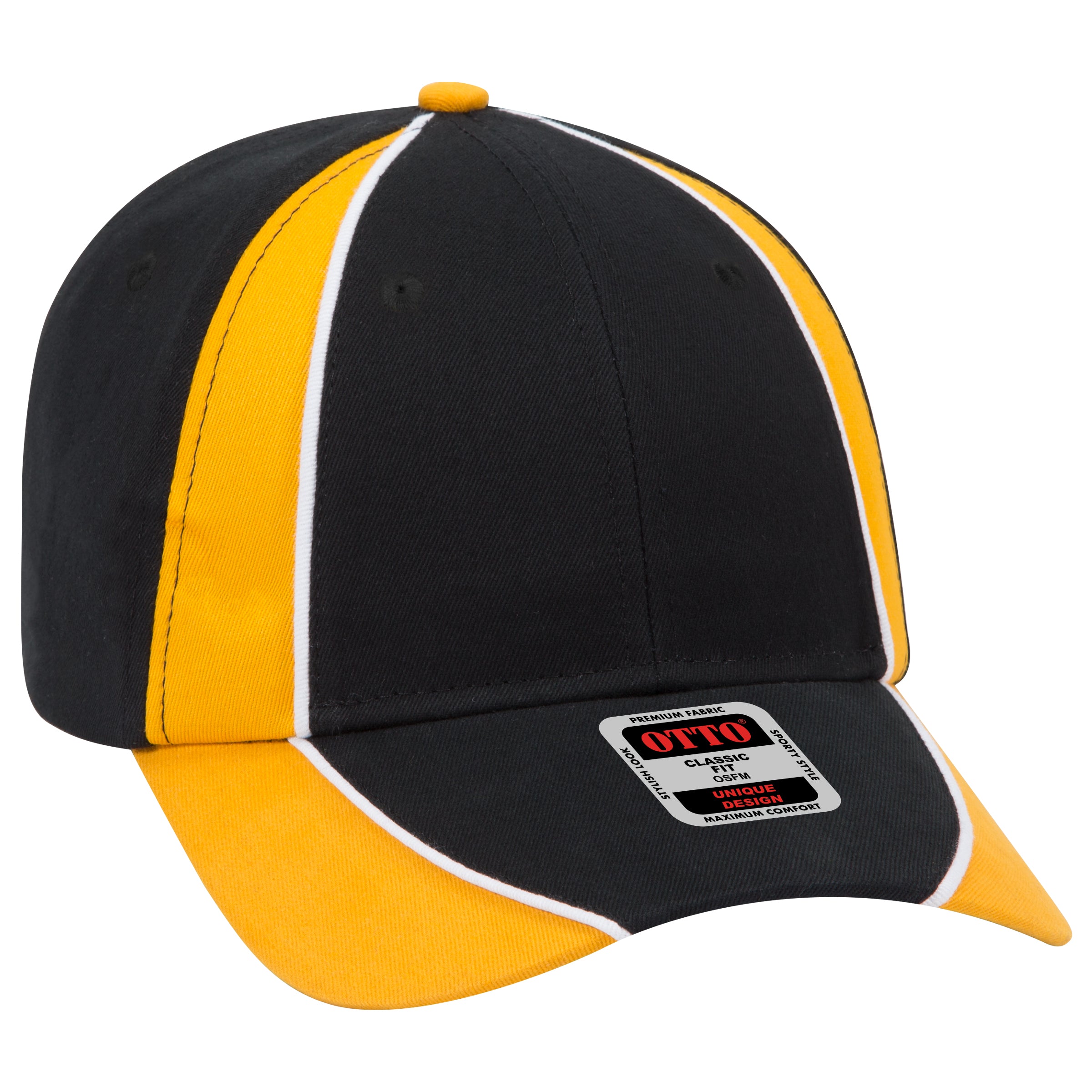 19-701 OTTO CAP 6 Panel Low Profile Baseball Cap