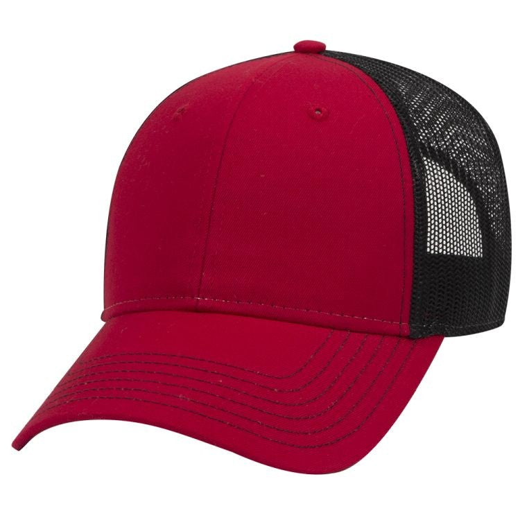 83-1239 OTTO CAP 6 Panel Low Profile Mesh Back Trucker Hat