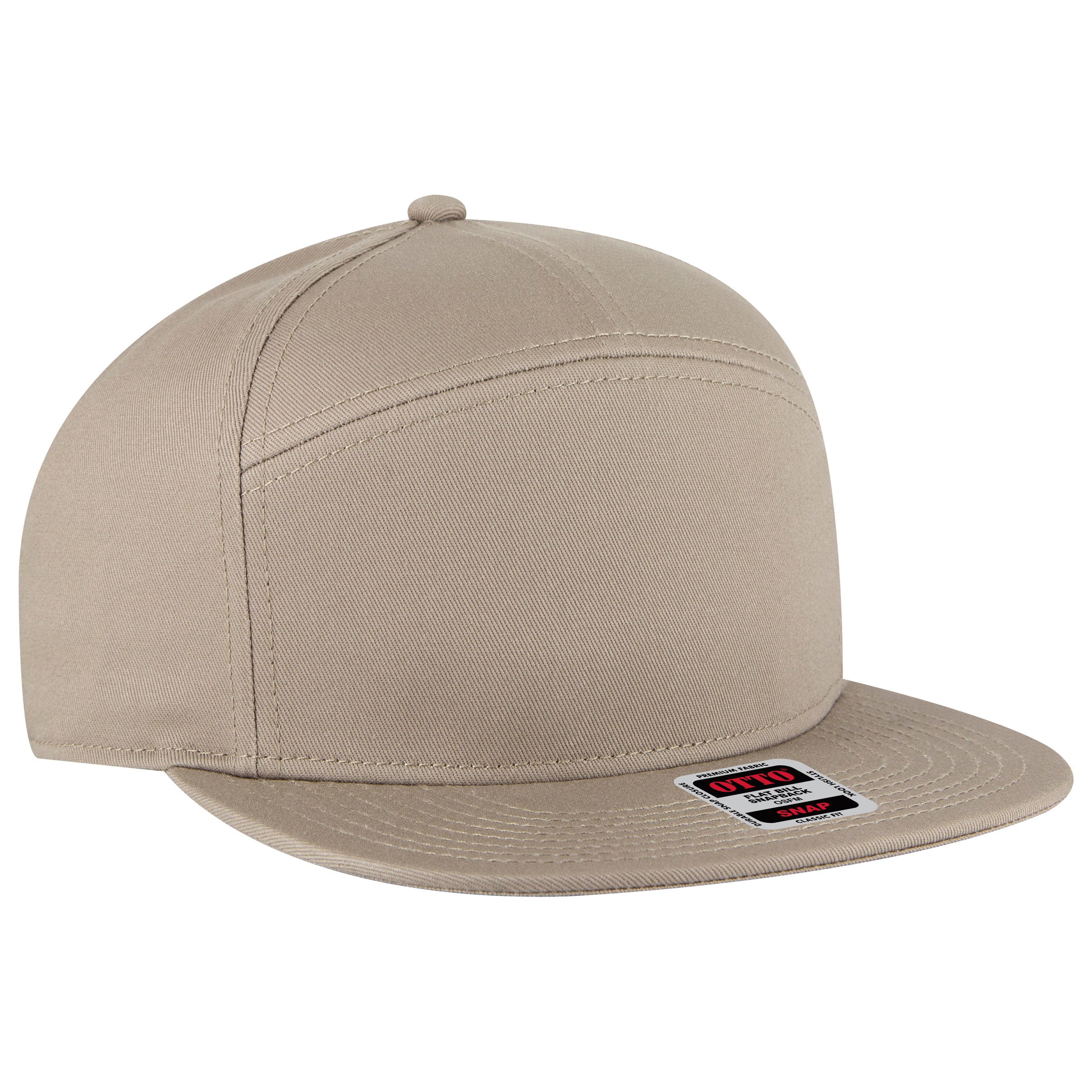 177-1331 OTTO CAP "OTTO SNAP" 7 Panel Mid Profile Snapback Hat