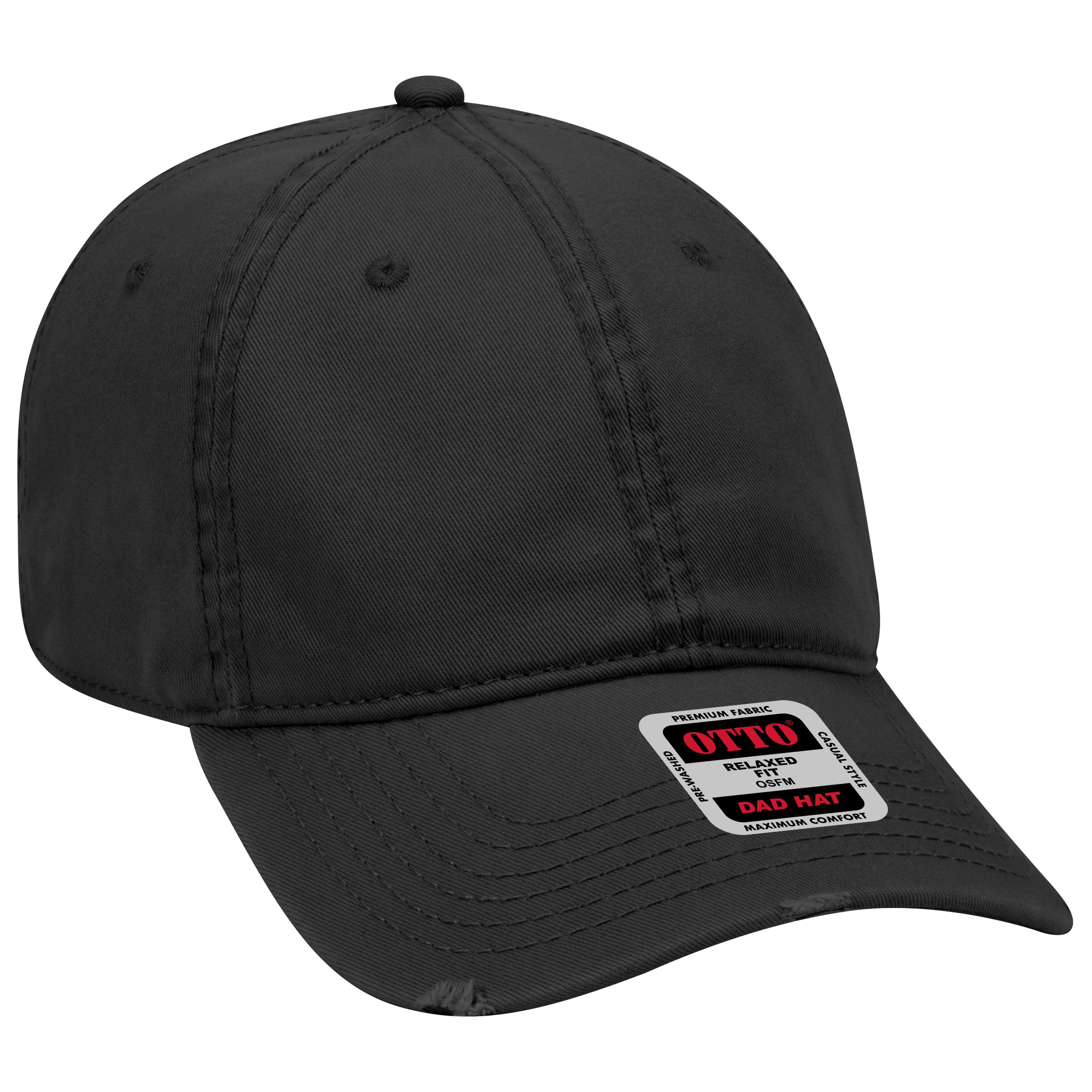 104-764 OTTO CAP 6 Panel Low Profile Dad Hat