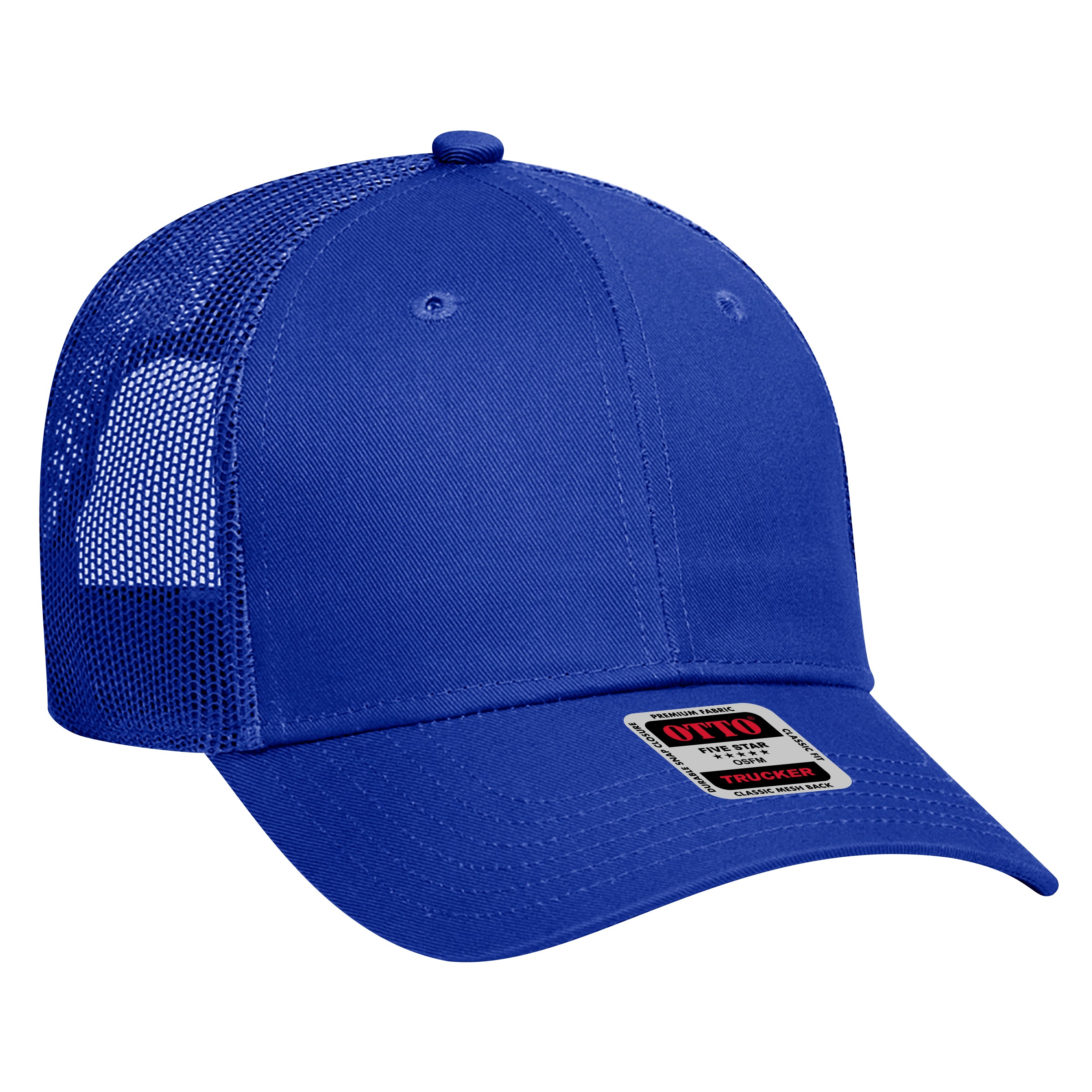 83-473 OTTO CAP 6 Panel Low Profile Mesh Back Trucker Hat