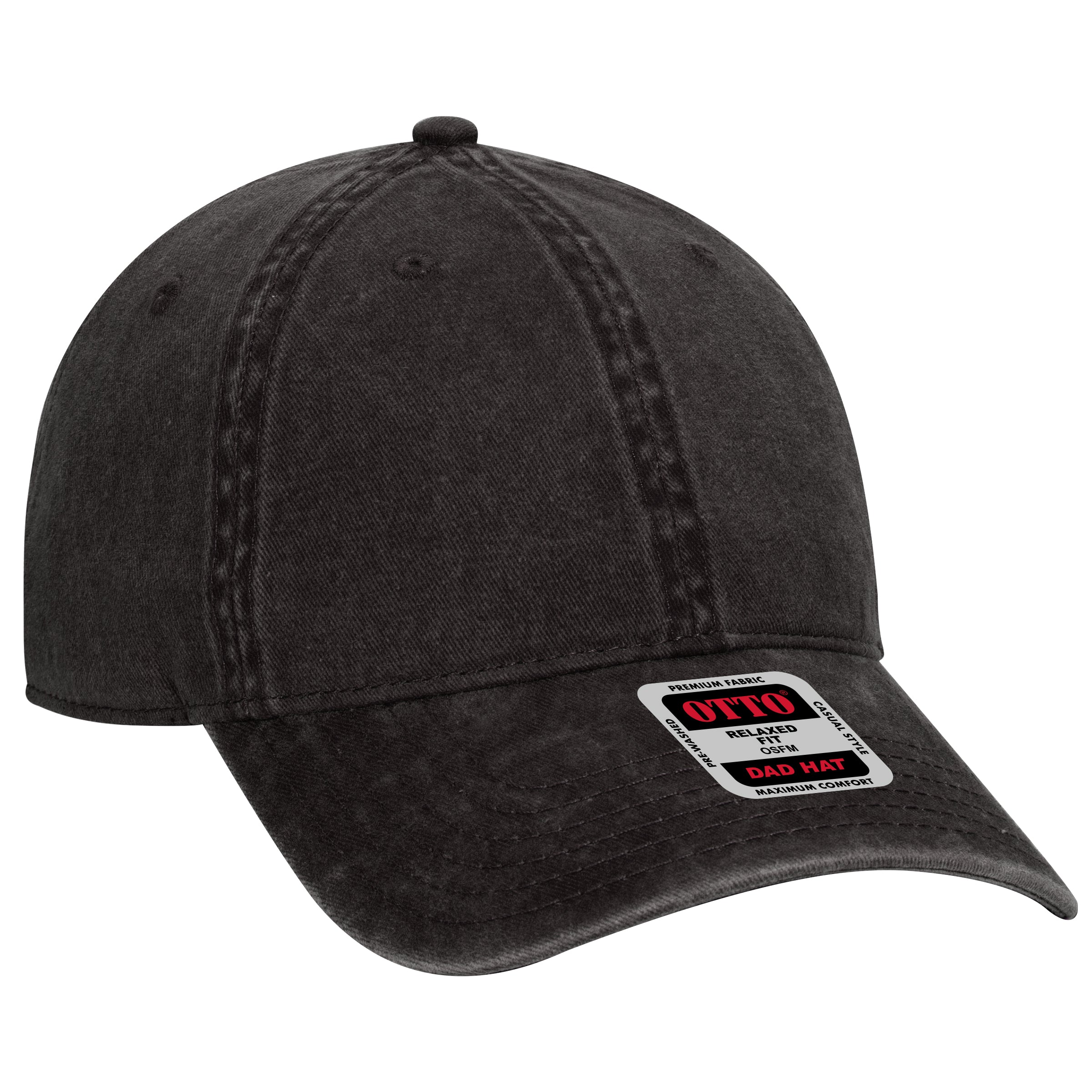 18-711 OTTO CAP 6 Panel Low Profile Dad Hat