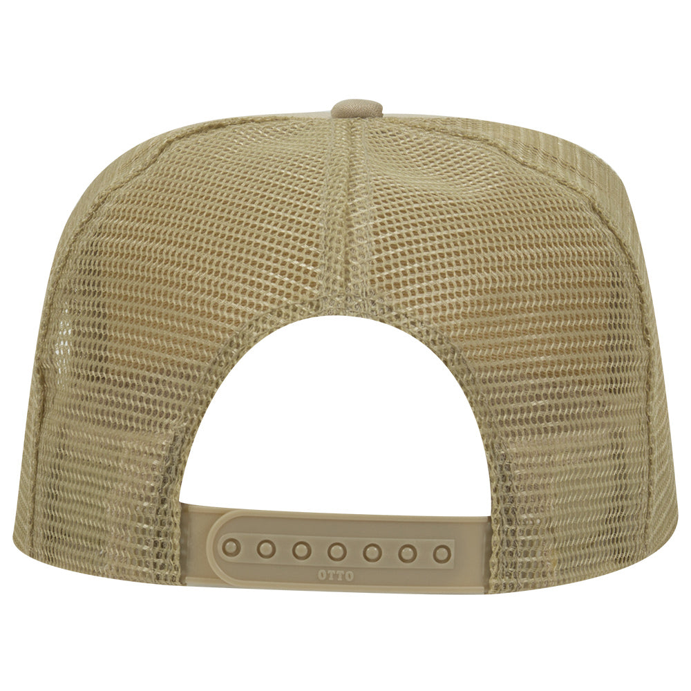 39-165 OTTO CAP 5 Panel High Crown Mesh Back Trucker Hat