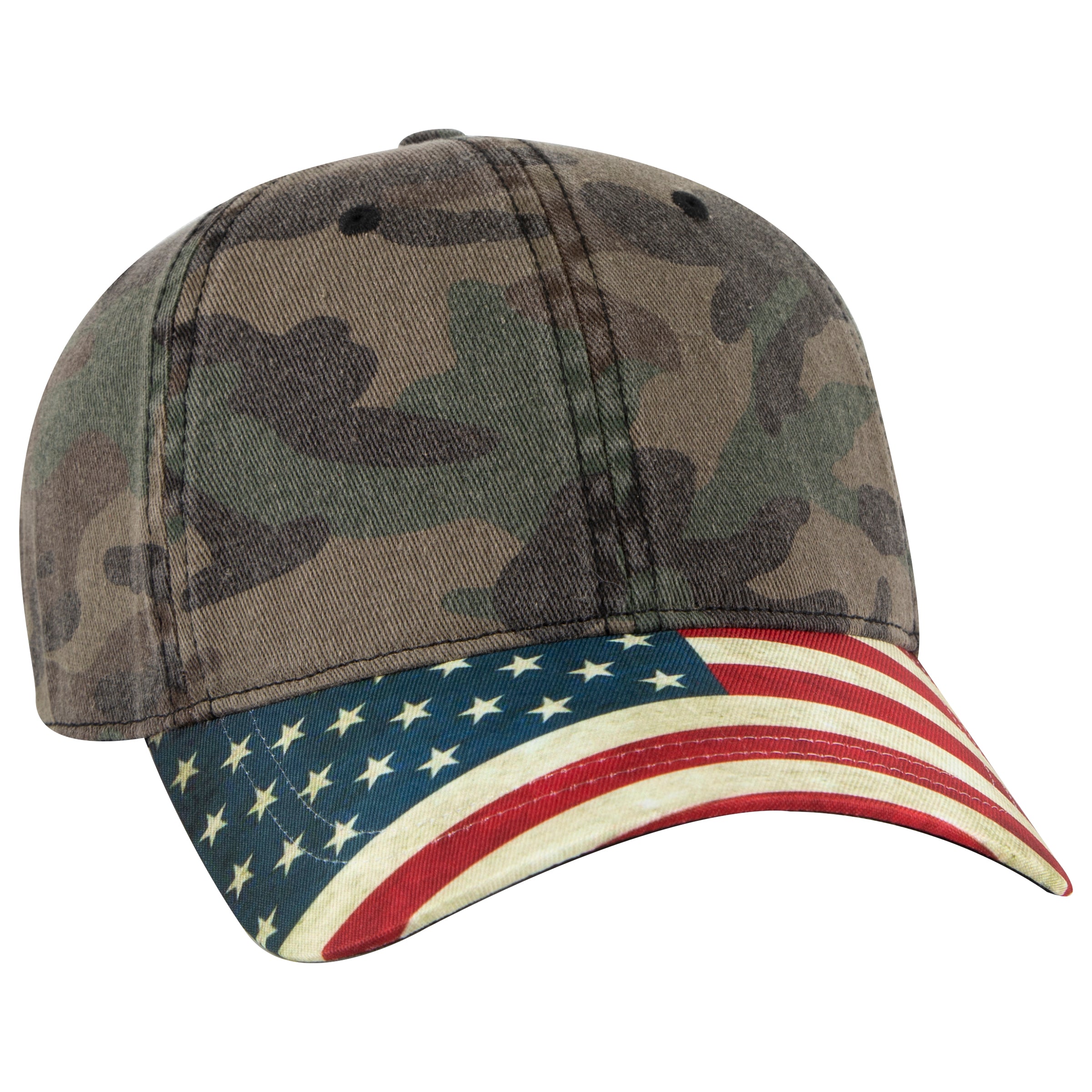 80-1180 OTTO CAP 6 Panel Low Profile Baseball Cap