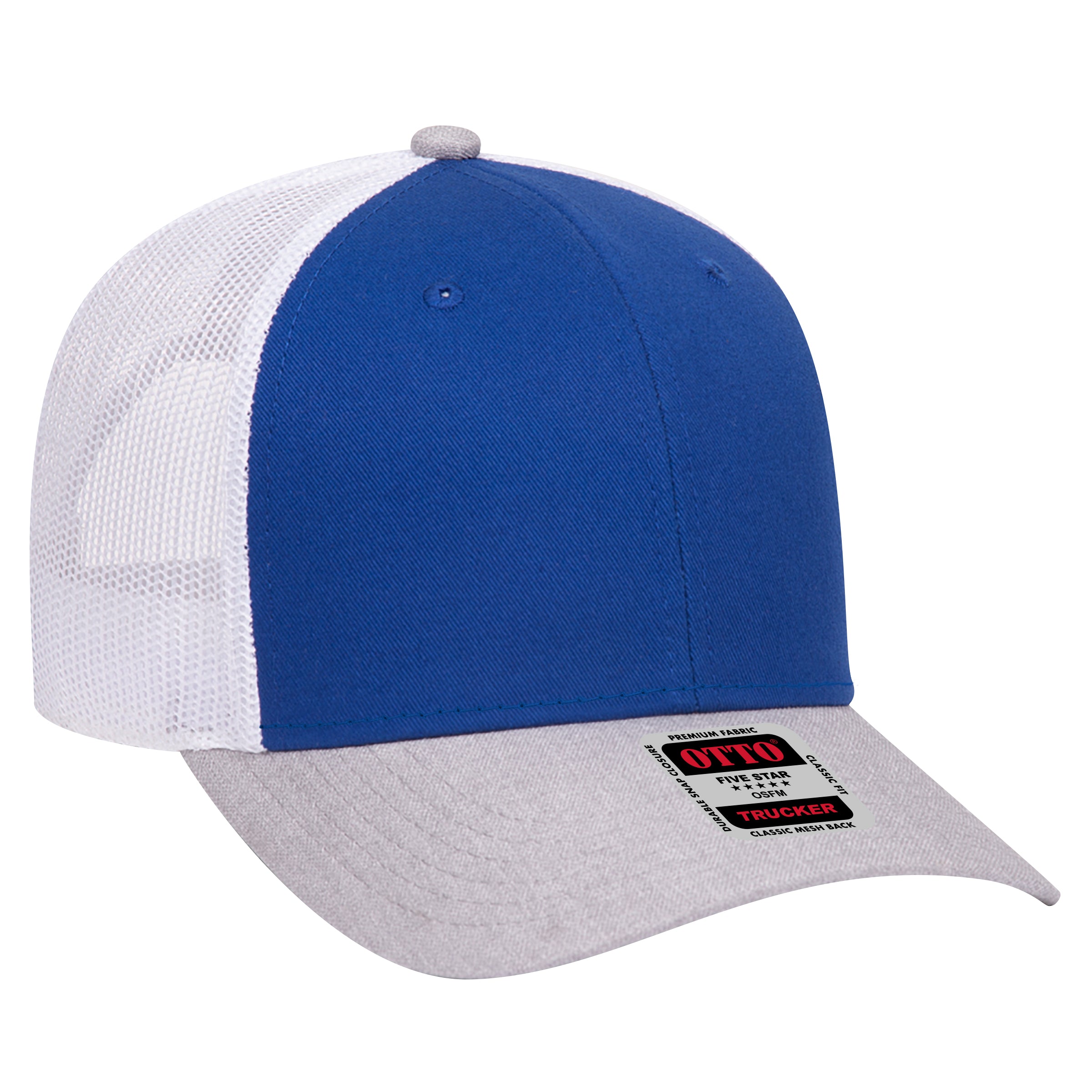 83-1239 OTTO CAP 6 Panel Low Profile Mesh Back Trucker Hat