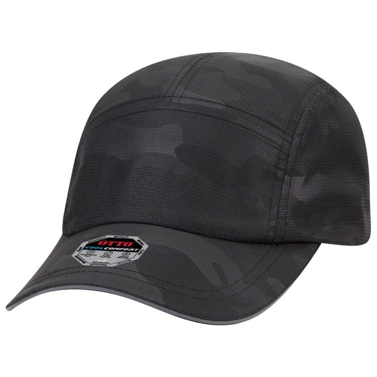 133-1252 OTTO CAP Reflective 5 Panel Running Hat