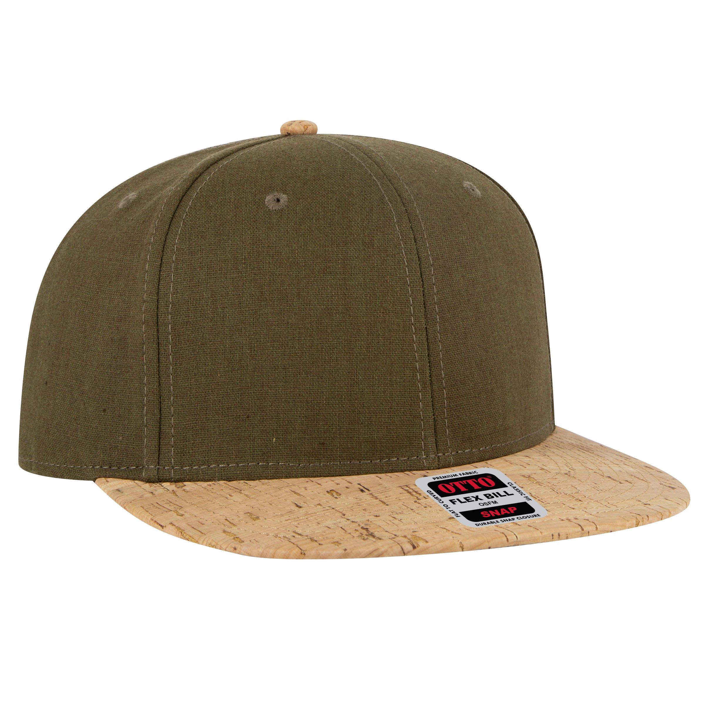 125-978 OTTO CAP "OTTO SNAP" 6 Panel Pro Style Snapback Hat