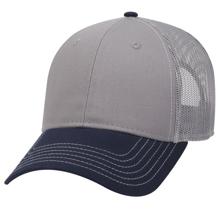 83-1239 OTTO CAP 6 Panel Low Profile Mesh Back Trucker Hat