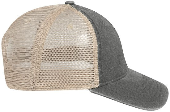 121-1202 OTTO CAP "OTTO COMFY FIT" 6 Panel Low Profile Mesh Back Trucker Hat