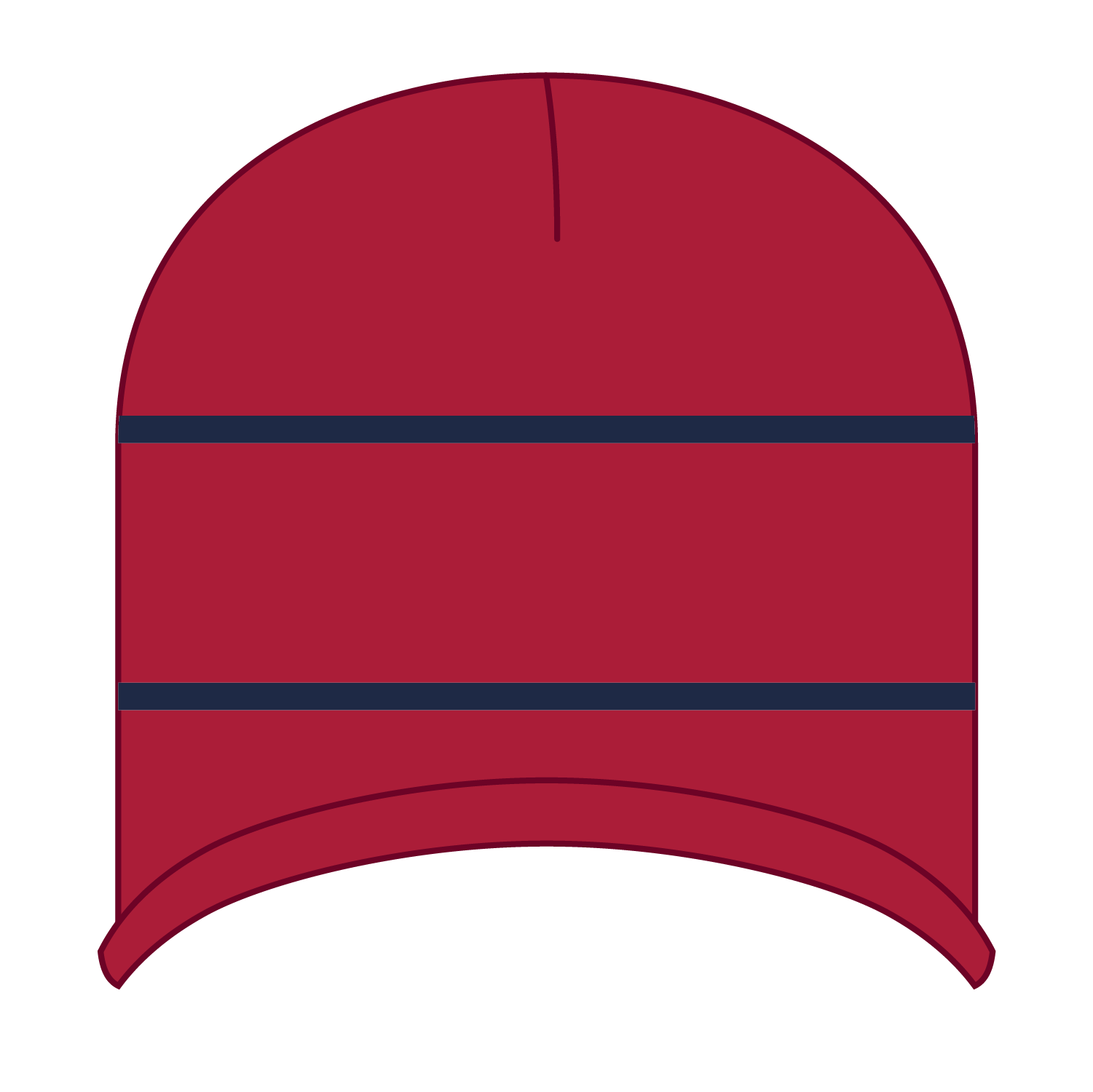 100-630 OTTO CAP Beanie with Stripes