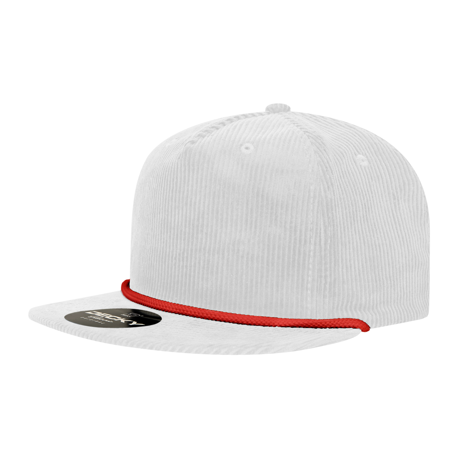 SKU:6043-7WHTRED|COLOR:White/Red
