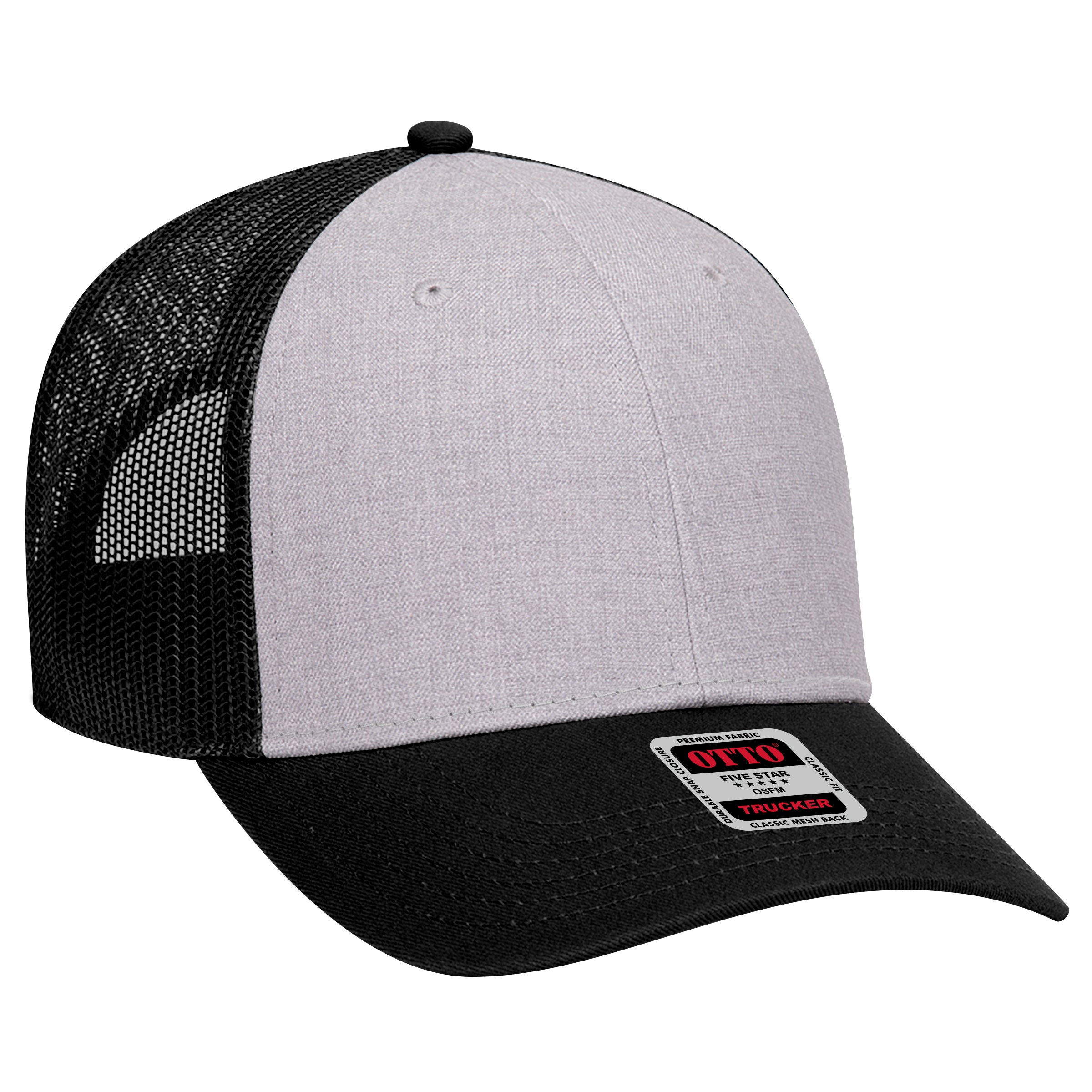 83-1239 OTTO CAP 6 Panel Low Profile Mesh Back Trucker Hat