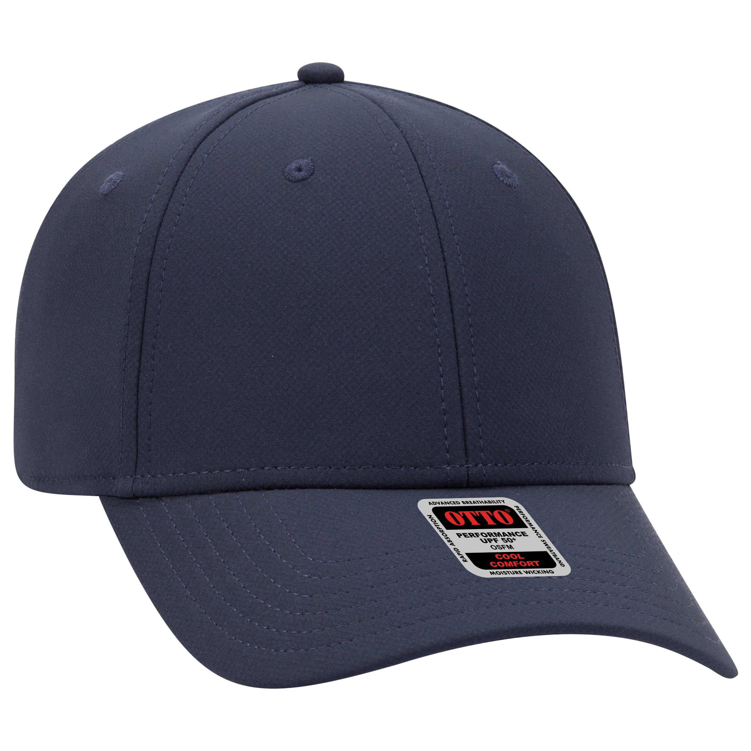 19-1256 OTTO CAP UPF 50+ 6 Panel Low Profile Baseball Cap