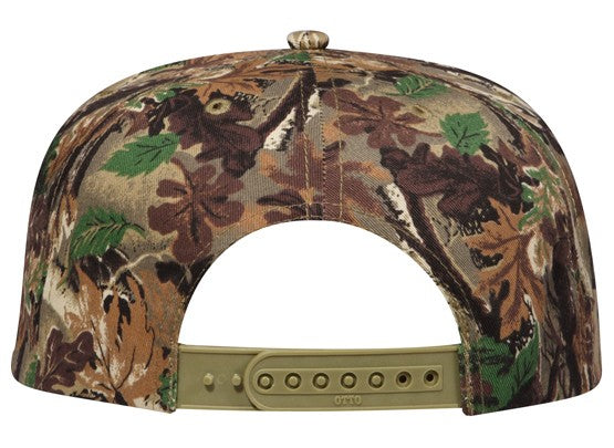 46-047 OTTO CAP Camouflage 5 Panel Mid Profile Baseball Cap