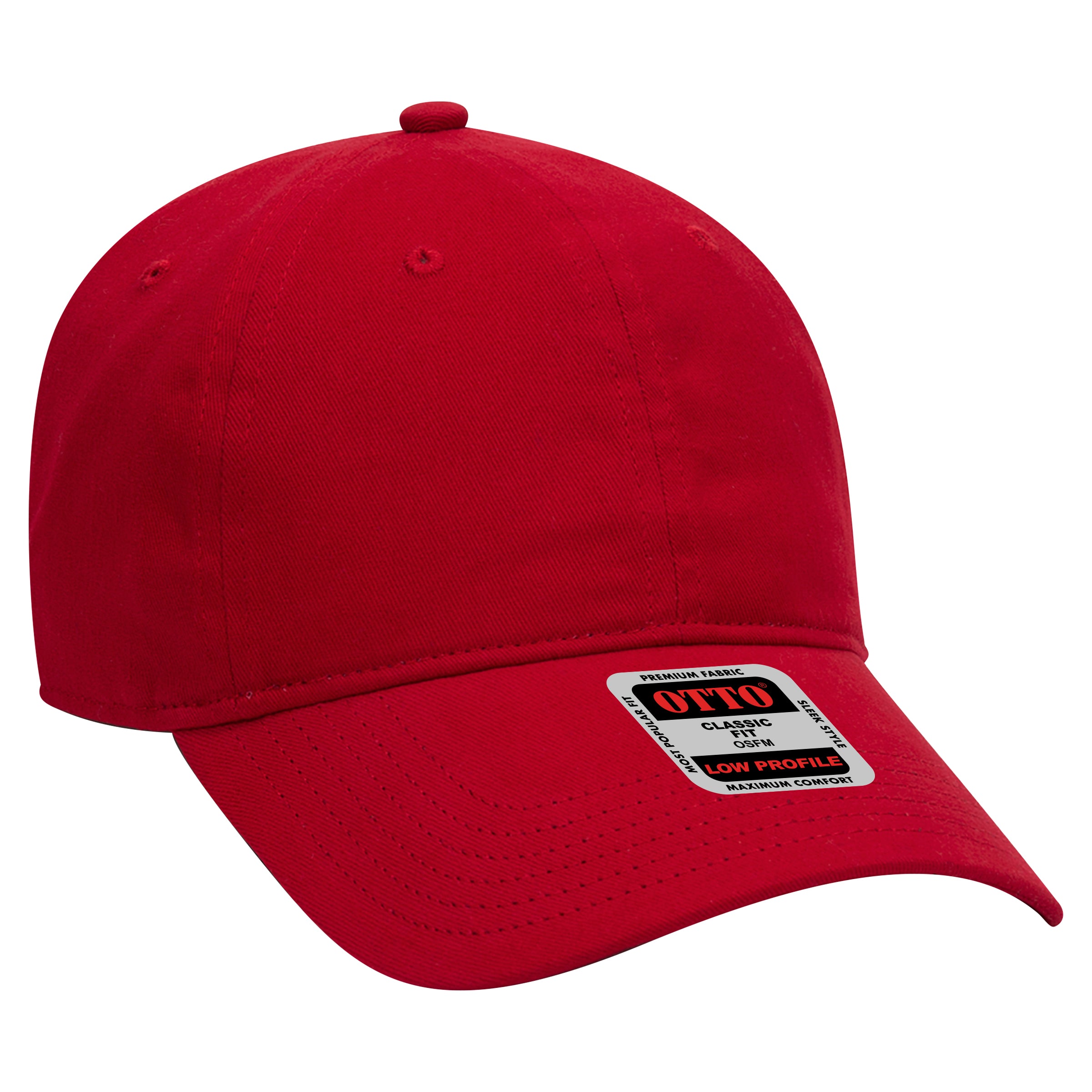 18-686 OTTO CAP 6 Panel Low Profile Baseball Cap