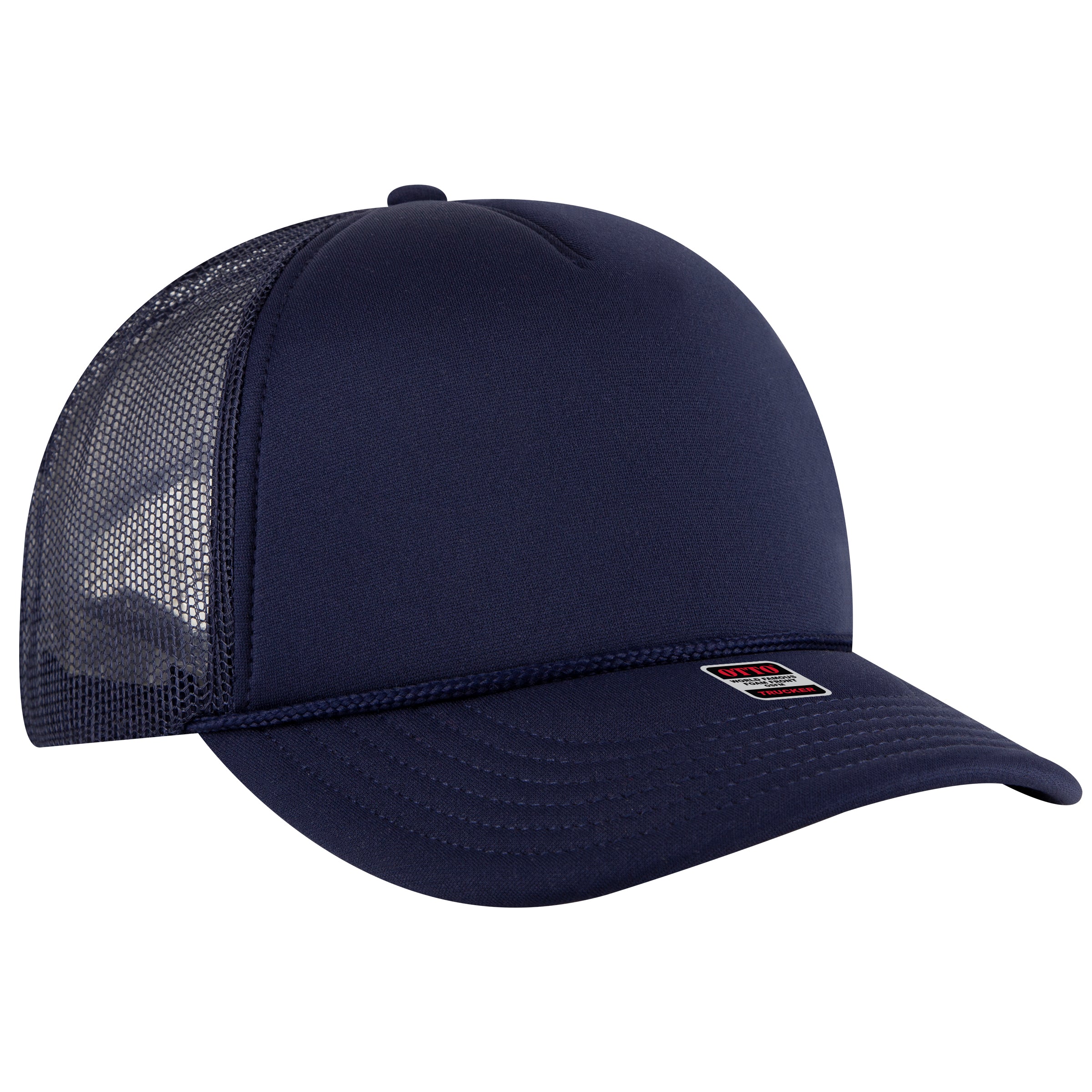 39950-2 OTTO CAP 5 Panel Pro Style Mesh Back Trucker Hat