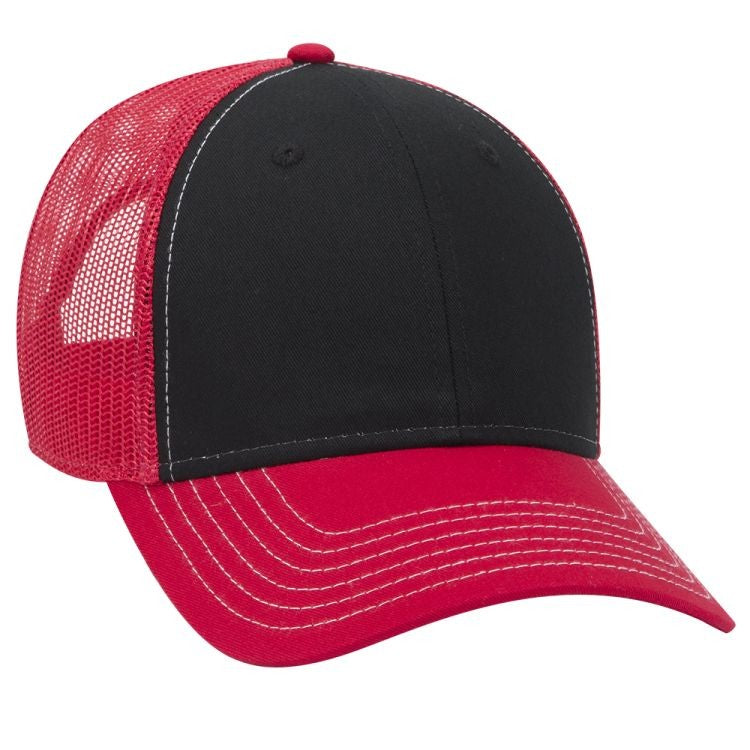 83-1239 OTTO CAP 6 Panel Low Profile Mesh Back Trucker Hat