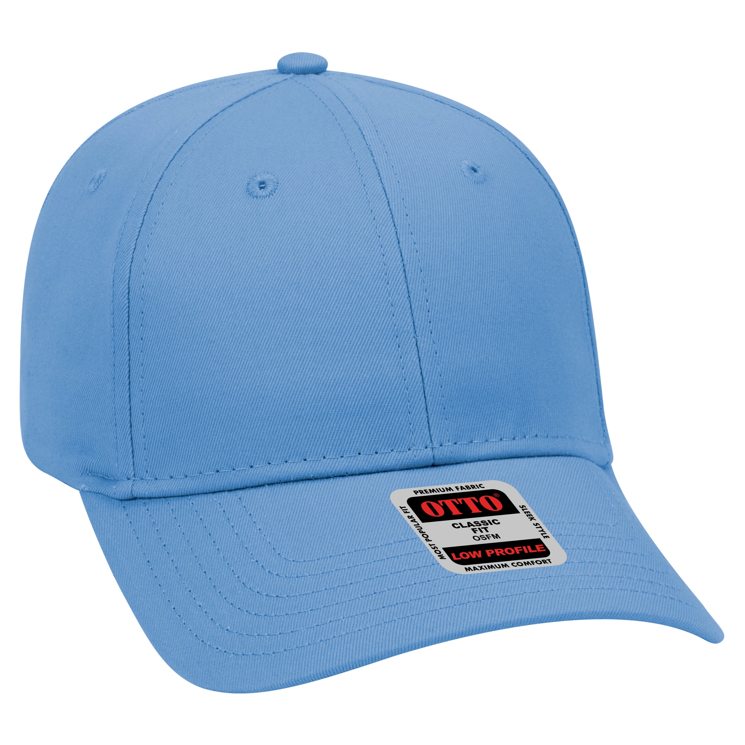 19-536 OTTO CAP 6 Panel Low Profile Baseball Cap