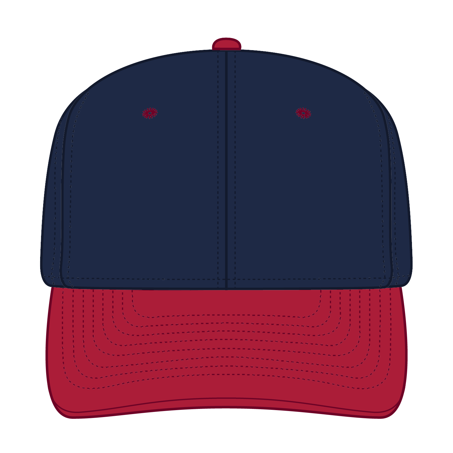 27-008 OTTO CAP 6 Panel Mid Profile Baseball Cap