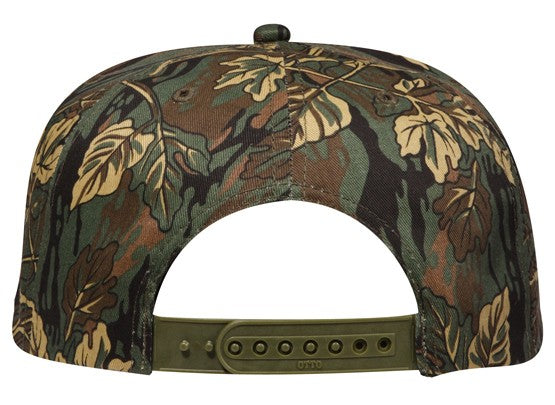 46-047 OTTO CAP Camouflage 5 Panel Mid Profile Baseball Cap