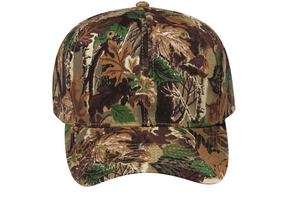 44-051 OTTO CAP Camouflage 6 Panel Mid Profile Baseball Cap