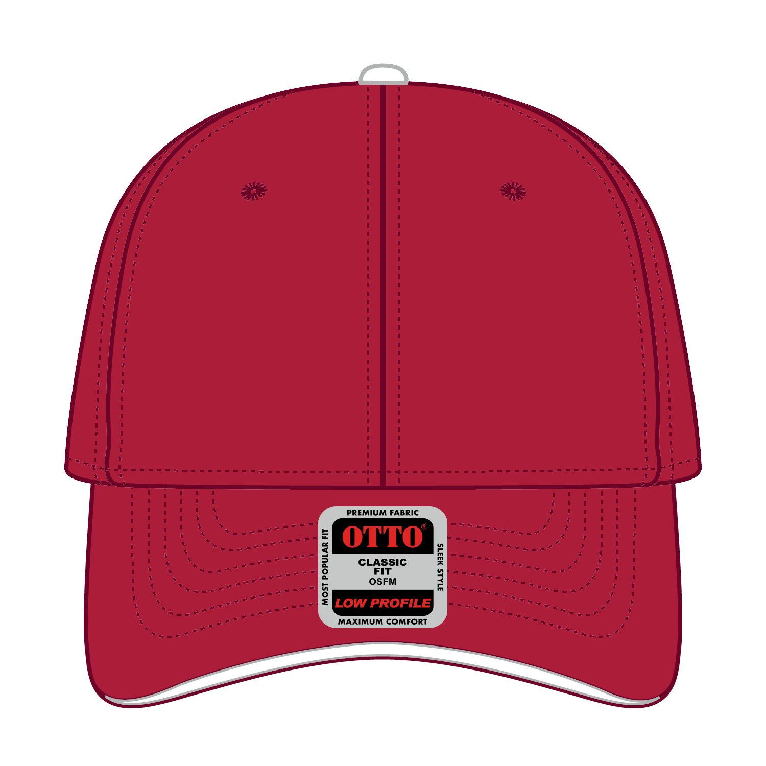 23-255 OTTO CAP 6 Panel Low Profile Baseball Cap