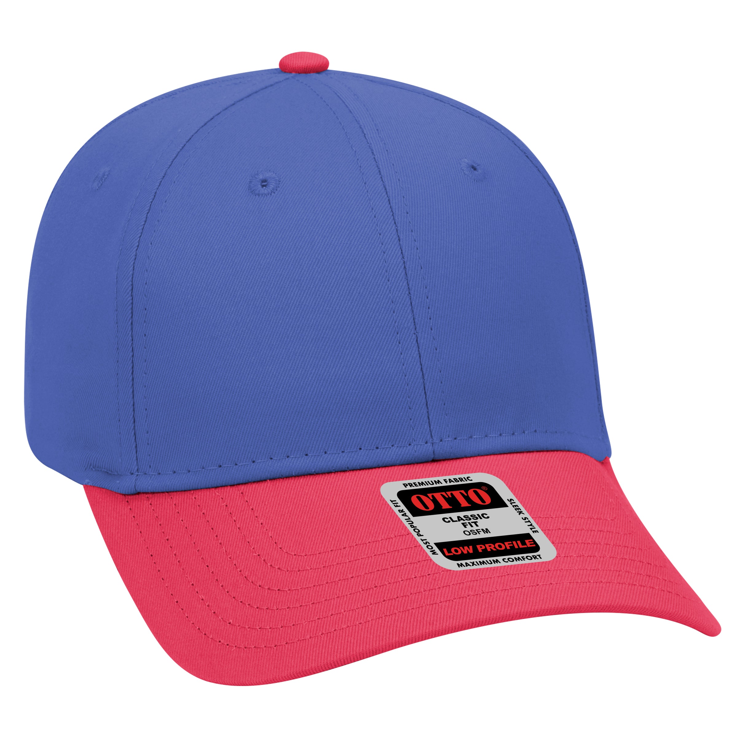 19-536 OTTO CAP 6 Panel Low Profile Baseball Cap