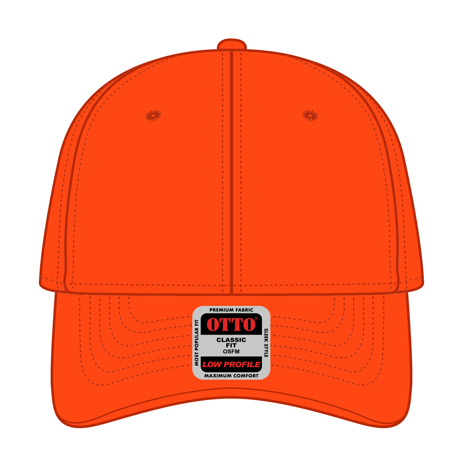 19-768 OTTO CAP 6 Panel Low Profile Baseball Cap