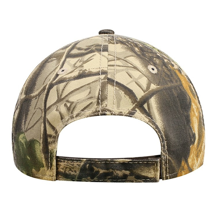 78-1130 OTTO CAP Camouflage 6 Panel Low Profile Baseball Cap