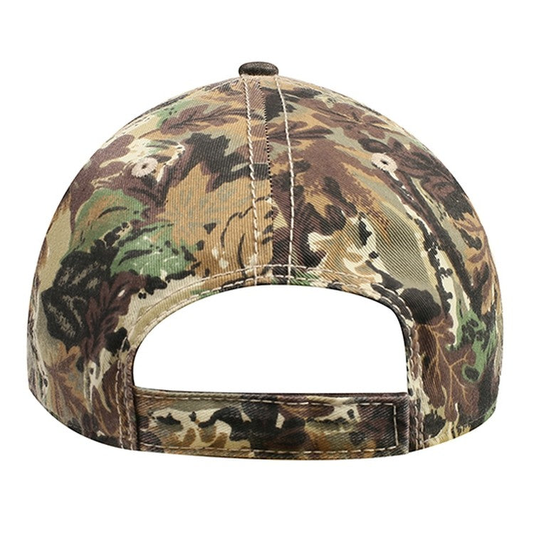 78-1130 OTTO CAP Camouflage 6 Panel Low Profile Baseball Cap