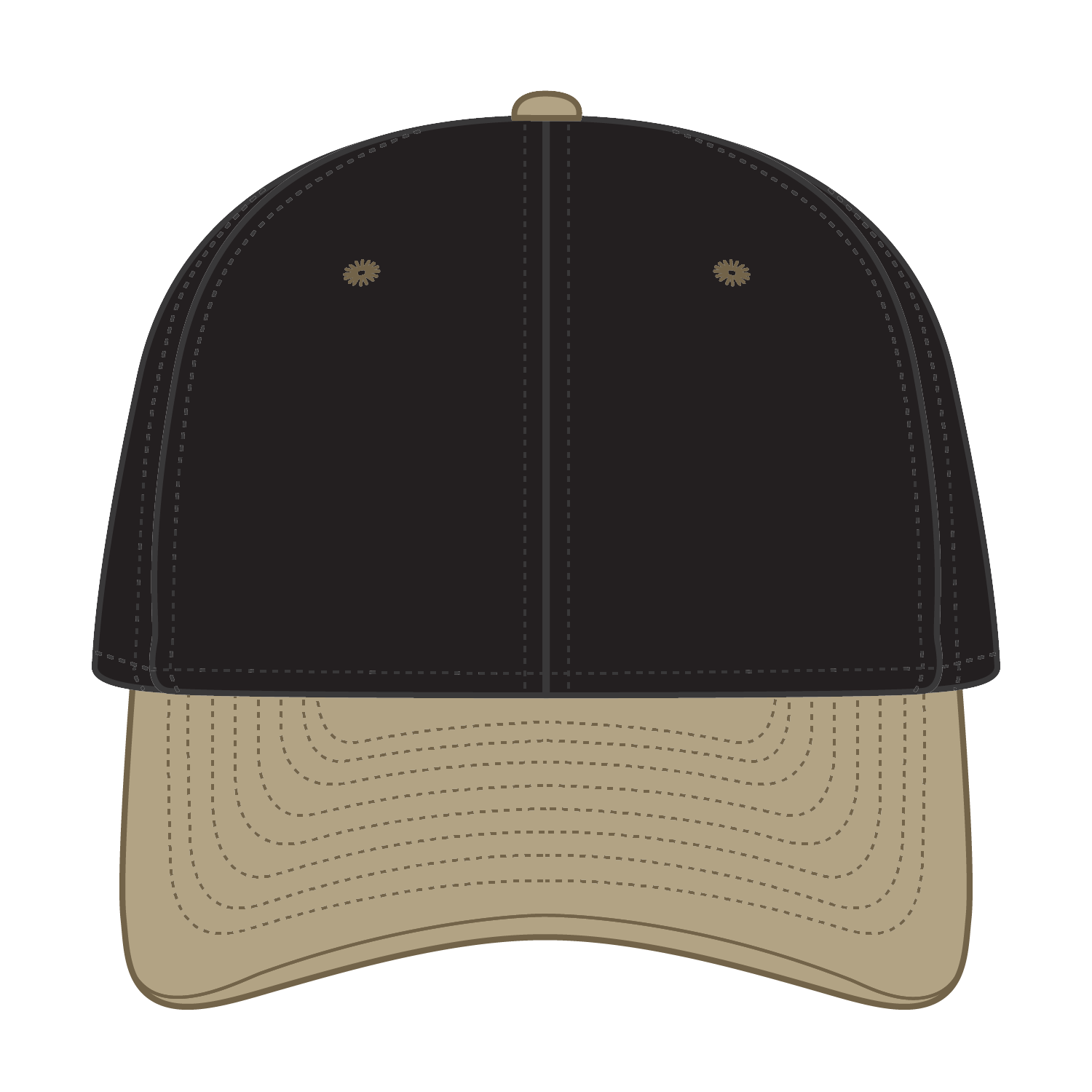 11-018 OTTO CAP "OTTO FLEX" 6 Panel Low Profile Baseball Cap
