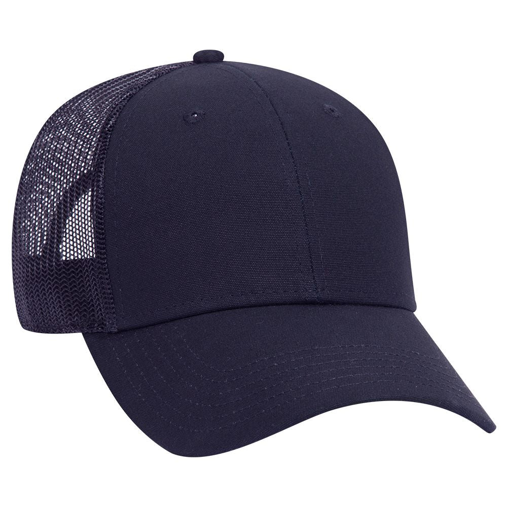 83-1273 OTTO CAP 6 Panel Low Profile Mesh Back Trucker Hat