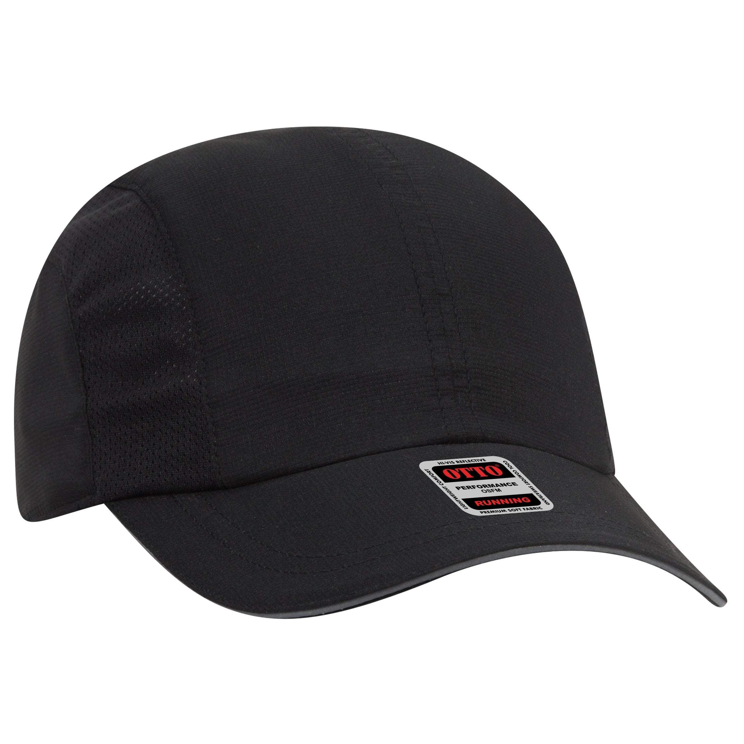 133-1240 OTTO CAP Reflective 6 Panel Running Hat