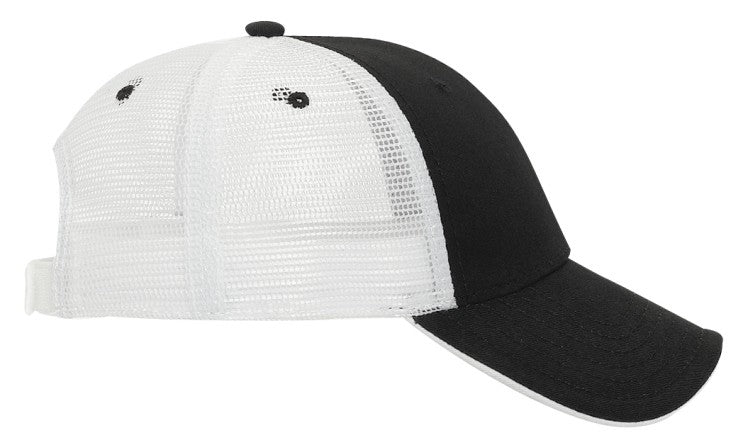 122-945 OTTO CAP 6 Panel Low Profile Mesh Back Trucker Hat